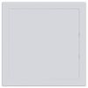 vidaXL Panneaux d'Acc&egrave;s 2 pcs Blanc 15 x 15 cm Plastic ABS