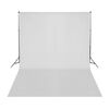 vidaXL Kit de studio photo avec ensemble d'&eacute;clairage et toile de fond