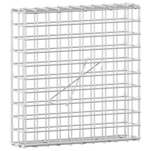vidaXL Gabion avec fil de 5 mm et maille de 5x5 cm 50x10x50 cm