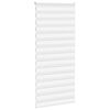 vidaXL Store zèbre blanc 100x200 cm largeur du tissu 95,9cm polyester
