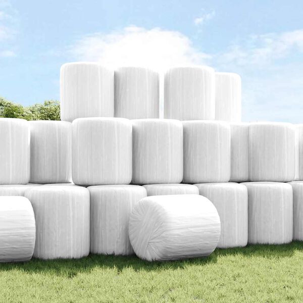 vidaXL Film étirable agricole blanc 25 µm 50 cm x 1800 m