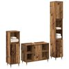 vidaXL Ensemble de Meubles de Salle de Bain Autre 3 pcs Bois Ancien