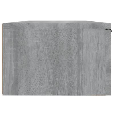 vidaXL Armoires murales 2 pcs Sonoma gris 68x30x20cm Bois d'ingénierie