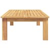 vidaXL Table de jardin 100x60x30 cm bois d'acacia solide