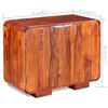 vidaXL Buffet Bois massif 75x35x60 cm