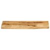 vidaXL Dessus de table 80x20x2,5 cm bord vif bois massif manguier brut