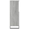 vidaXL Buffet haut Sonoma gris 60x36x110 cm Bois d'ing&eacute;nierie