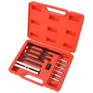 vidaXL Kit d'extracteurs de roulements de petit insert 16 pi&egrave;ces