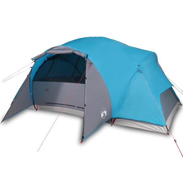 vidaXL Tente familiale Crossvent 8 personnes bleu imperm&eacute;able