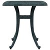 vidaXL Table de jardin vert 53x53x53 cm aluminium coul&eacute;