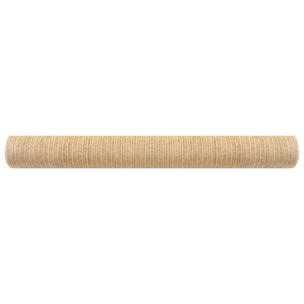 vidaXL Filet brise-vue Beige 1x10 m PEHD 75 g/m&sup2;