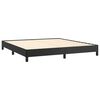 vidaXL Cadre de lit sans matelas noir 160x200 cm similicuir