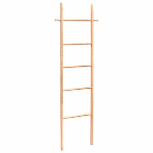 vidaXL &Eacute;chelle &agrave; serviettes 170 cm Bois massif de noyer