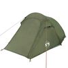 vidaXL Tente de camping tunnel 3 personnes vert olive imperm&eacute;able