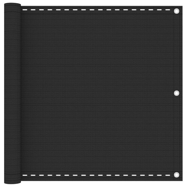 vidaXL &Eacute;cran de balcon Anthracite 90x300 cm PEHD