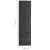 vidaXL Tapis de couloir lavable pliable Anthracite 100x400cm Polyester