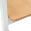 vidaXL Chaises de salle &agrave; manger 2 pcs Blanc 54 x 57 x 73 cm