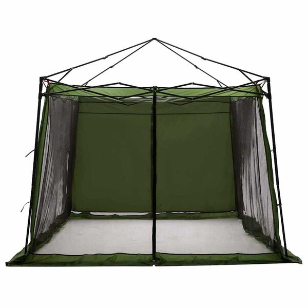 vidaXL Tente int&eacute;rieure avec toit Vert 303 x 303 x 196 cm taffetas