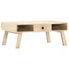 vidaXL Table basse 100x60x40 cm Bois de manguier massif