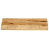 vidaXL Dessus de table 60x20x3,8 cm bord vif bois massif manguier brut