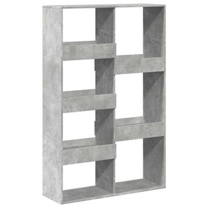 vidaXL Cloison de s&eacute;paration gris b&eacute;ton 100x33x155,5cm bois ing&eacute;nierie