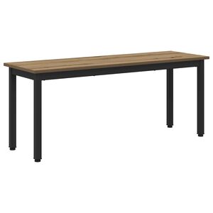 vidaXL banc Ch&ecirc;ne artisanal 110 x 35 x 45 cm Bois d'ing&eacute;nierie