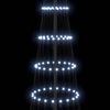 vidaXL Arbre de No&euml;l LED avec 355 LED Blanc froid 184,5 cm M&eacute;tal