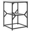 vidaXL Table d'appoint Gris Sonoma 41 x 40 x 60 cm