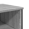 vidaXL Table console sonoma gris 100x35x74,5 cm bois d'ingénierie