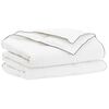 vidaXL Couette 140 x 200 cm 100% Coton Blanc