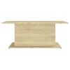 vidaXL Table basse ch&ecirc;ne sonoma 102x55,5x40 cm bois d'ing&eacute;nierie