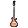 vidaXL Guitare électrique pour enfants et sac marron et noir 3/4 30"