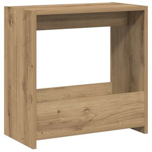 vidaXL Table d'appoint ch&ecirc;ne artisanal 50x26x50 cm bois d'ing&eacute;nierie