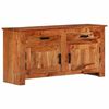 vidaXL Buffet Marron 100 x 30 x 50 cm Bois d'acacia massif