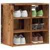 vidaXL Armoire &agrave; chaussures vieux bois 52x30x50 cm