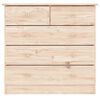 vidaXL Commode ALTA 77x35x73 cm bois massif de pin