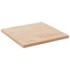 vidaXL Dessus de table 50x50x2,5 cm bois de pin massif