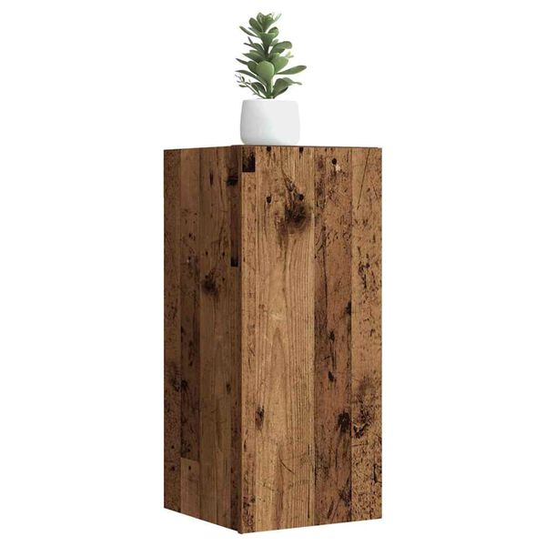 vidaXL Meuble TV vieux bois 30,5x30x60 cm bois d'ing&eacute;nierie