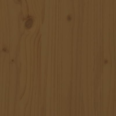 vidaXL Repose-pied de jardin 120x80 cm marron miel bois de pin massif
