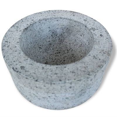 vidaXL Mortier et pilon 15 cm Granit