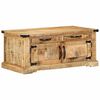vidaXL Table basse Marron 90 x 50 x 40 cm Bois de mangue massif