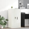 vidaXL Armoire de rangement avec stockage Blanc 60 x 40 x 105 cm