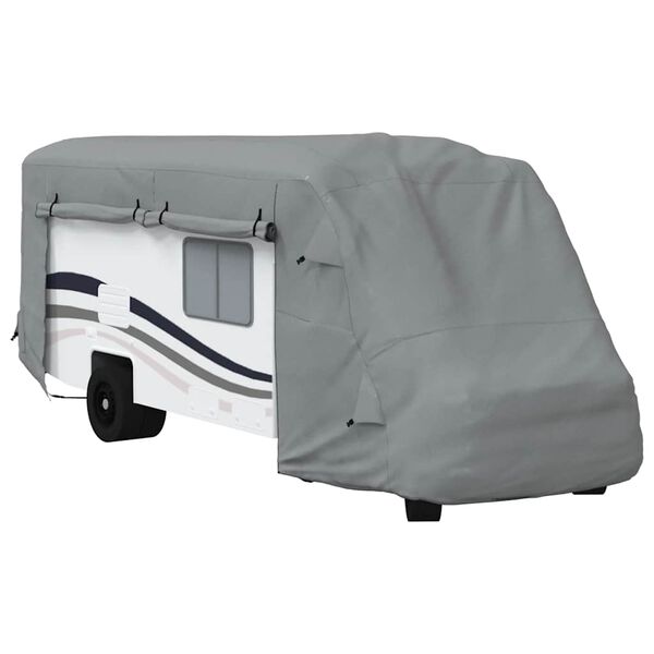 vidaXL Housses de camping-car gris 730x235x275 cm tissu non tiss&eacute;