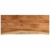 vidaXL Dessus de table 90x40x2,5 cm rectangulaire bois massif acacia