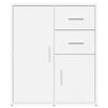 vidaXL Buffets 2 pcs blanc 60x31x70 cm bois d'ing&eacute;nierie
