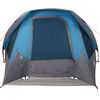 vidaXL Tente de camping de cabine 4 personnes bleu imperméable