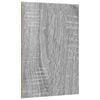 vidaXL Panneaux d&eacute;coratifs 12 pc Gris Sonoma 21 x 30 x 0,27 cm