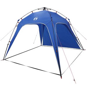 vidaXL Tente instantan&eacute;e 4 personnes &agrave; d&eacute;montage rapide Bleu azure