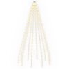 vidaXL Lumi&egrave;res pour sapin de No&euml;l 210 LED Blanc chaud 210 cm