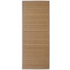 vidaXL Tapis en bambou marron &agrave; latte rectangulaire 80 x 200 cm